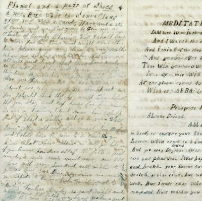 Correspondence to Abba Fowler from V. C. -- Jan 1865