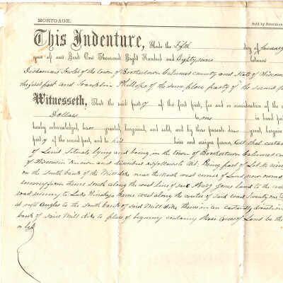 Desdemona Fowler to Franklin Phillips 1889