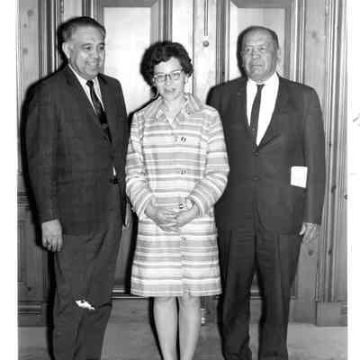 Robert Bennett, Dorothy Ellis, and Oscar Archiquette
