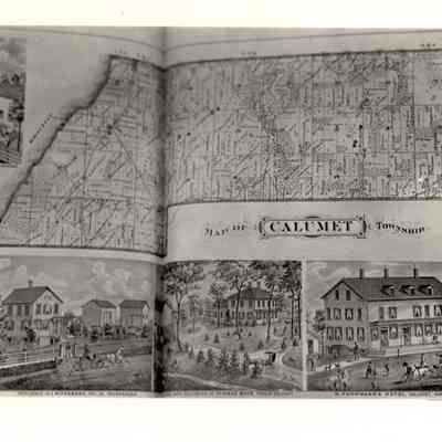 Map of Calumet Township