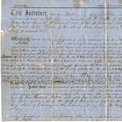Lowell H. Waffle to Laton Fowler -- Feb 1851