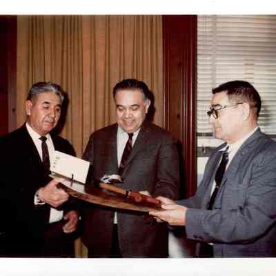 Robert Bennett gift presentation