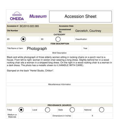 BC.2010.022.085 Accession