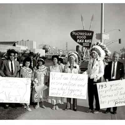 BIA protest