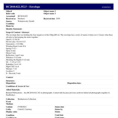 BC2010.022.352.5 PP: Past Perfect Summary from 2021