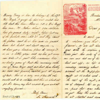 Correspondence to Abba from S. Skeesuck -- Mar 1862