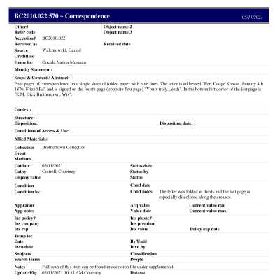 BC2010.022.570 PP: Past Perfect Summary from 2021