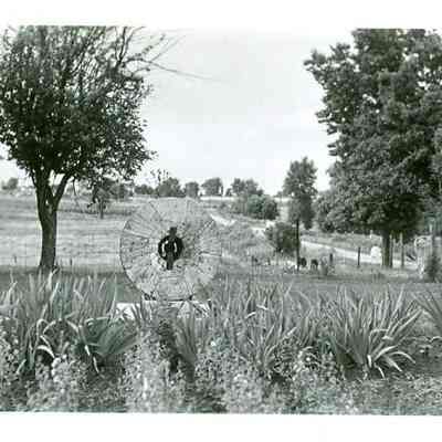 Grist mill on shore of Lake Winnebago
