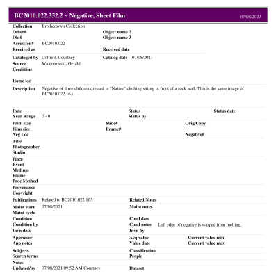 BC2010.022.352.2 PP: Past Perfect Summary from 2021