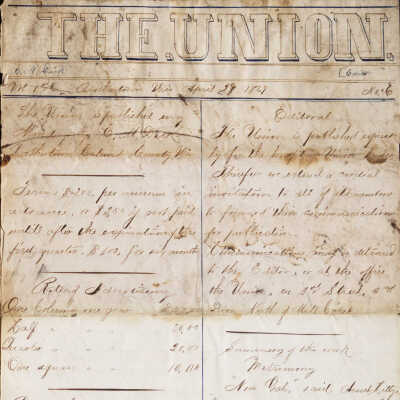 The Union Vol. 1 No. 6