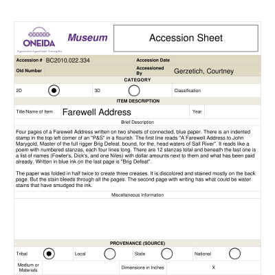 BC.2010.022.334 Accession