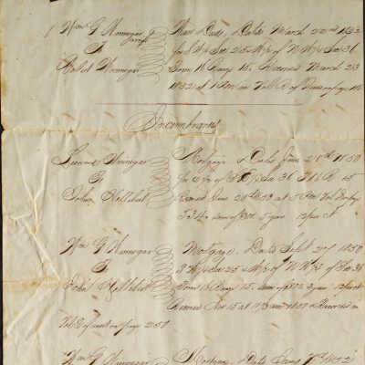 Robert Winnegan Deed -- June 1853
