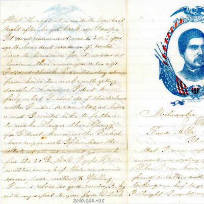 Correspondence to Abba from O. Dick -- Mar 1862