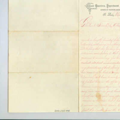 Correspondence to Miss Abba L. Fowler from L. M. Johnson -- Apr 1864