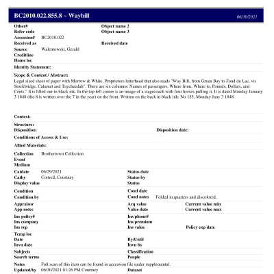 BC2010.022.855.8 PP: Past Perfect Summary from 2021