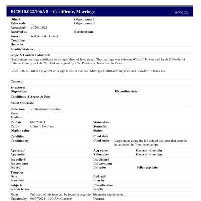BC2010.022.706AB PP: Past Perfect Summary from 2021