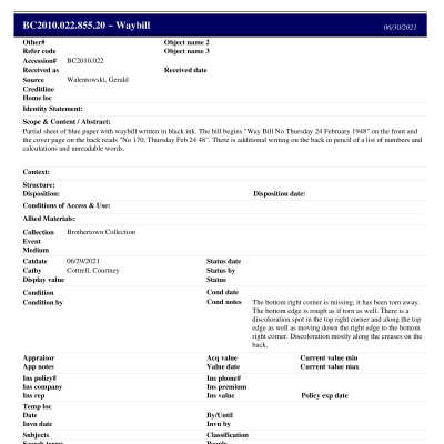 BC2010.022.855.20 PP: Past Perfect Summary from 2021