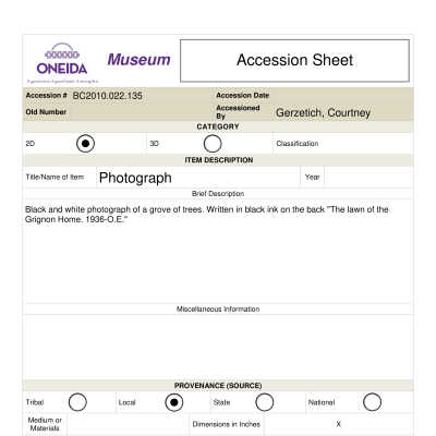 BC.2010.022.135 Accession