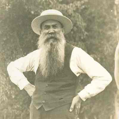 Man with Straw Hat