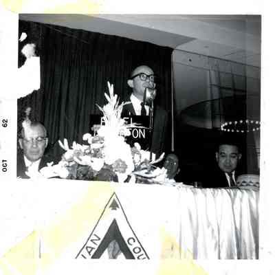 Speaker at Indian Council ceremony