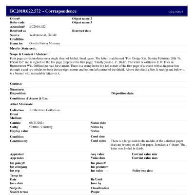 BC2010.022.572 PP: Past Perfect Summary from 2021