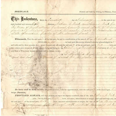 N. C. Dick and Wife to Chauncey Davis -- Feb 1878