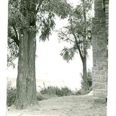 View of Fox River at the site of Williams home