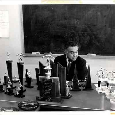 Robert Bennett at desk