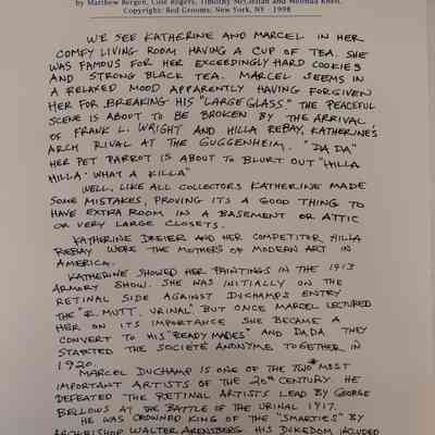 K, M, and B (Didactic Wall Panel)