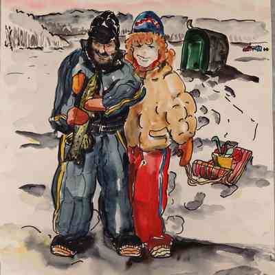 Self Portrait with Connie