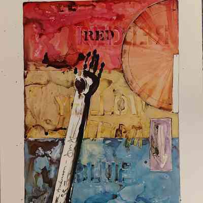 American Center Poster