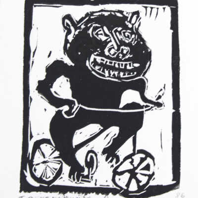 Untitled (bicycle man)