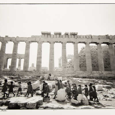On the Acropolis, Athens, Greece