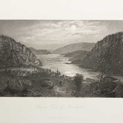 Harper's Ferry by Moonlight