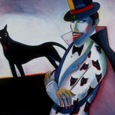 Doktor Thrill and Wolf Inspect the Grounds