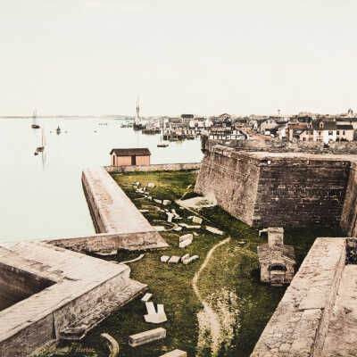 Fort Marion, St. Augustine and Harbor, #53234