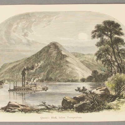 Queen's Bluff Below Trempealeau