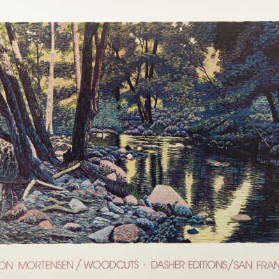 Gordon Mortensen/Woodcuts Poster