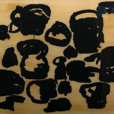 August 1965 (from the collaborative suite FOUR ON PLEXIGLAS)