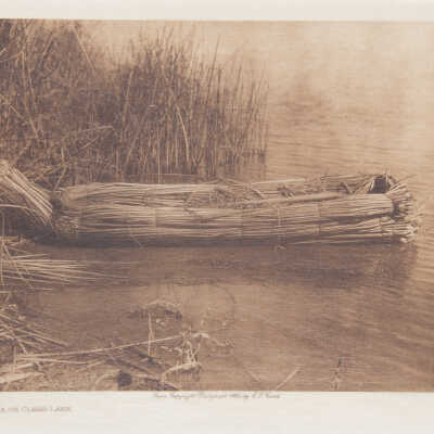 Tule Balsa on Clear Lake