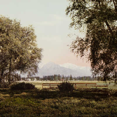 Wasatch from Valley of the Jordon, Salt Lake City