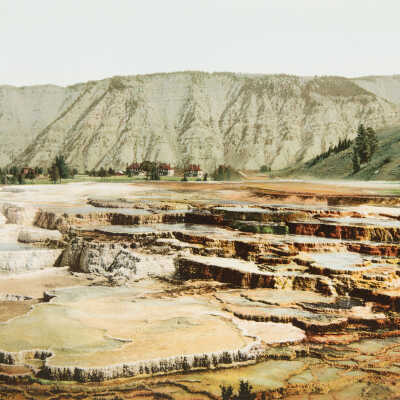 Hymen Terrace, Yellowstone National Park, #53322
