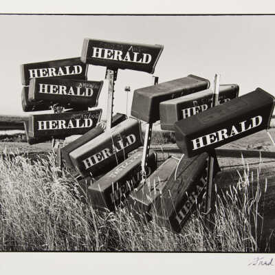 Herald Delivery Boxes, Williston, North Dakota
