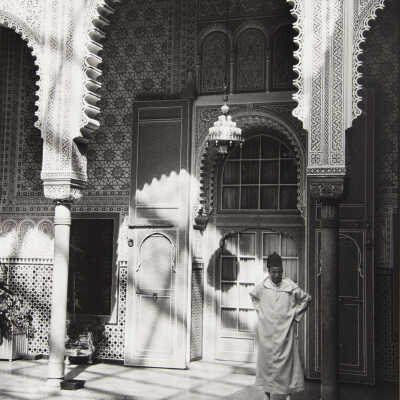 Sultan in Royal Palace, Casa Blanca, Morocco