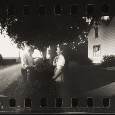 Andre Kertesz Visiting the Ralph D. Johnson Farm