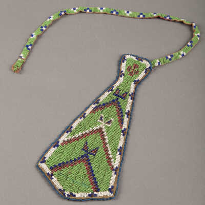 Beaded Necktie