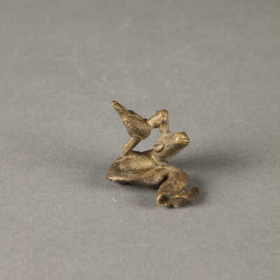 Gold Weight - Snake/Bird