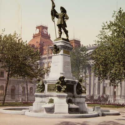 Statue of Maisonneuve, Montreal