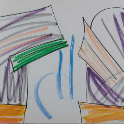 Untitled (drawing for Large Conversation)