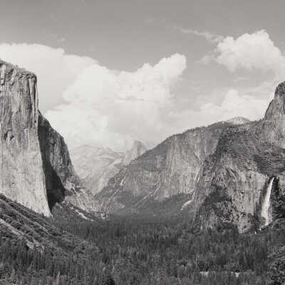 Untitled (Yosemite mountain scene)